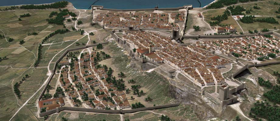 3D Historical Reconstruction of Cagliari