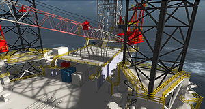 Jackup Rig 3D