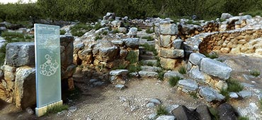 3D reconstruction of roman amphitheater, Cagliari